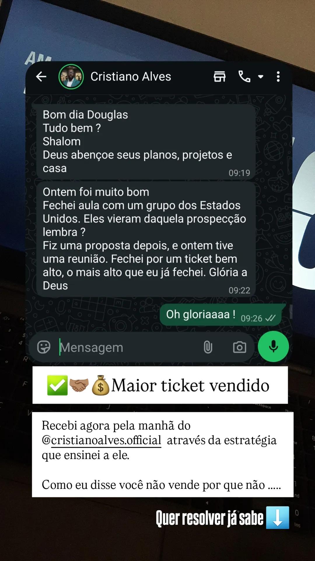 Depoimento de mentorado